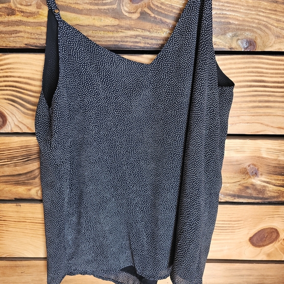 Cotton On Black and White Speckled Camisole blouse - Picture 5 of 5